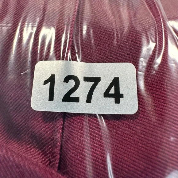 Ariat Men's XS Red Team Logo Twill Fitted Button Down Western Shirt Rodeo Cowboy - Picture 16 of 16